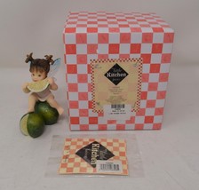 My Little Kitchen Fairies Lime Pucker Figurine NIB 103262 - €77,39 EUR