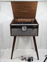 Victrola Century Signature+ 6-in-1 Vynal Stream Bluetooth Music Center *... - $64.35