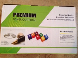 Premium Toner Cartridge AC-H7582YR HE-Q7582A HP Color Laserjet 3800 CP3505 Model - £22.84 GBP