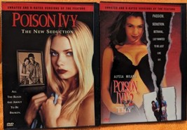  Poison Ivy: The New Seduction &amp;  Poison Ivy 2: Lily DVD, Erotic Thriller Lot) - £10.30 GBP