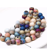 Iridescent colored DYI beads-LOT OF 20 - €8,11 EUR