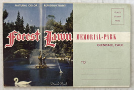 Forest Lawn Memorial-Park Glendale, California 12 Postcard Souvenir Folder - £7.87 GBP