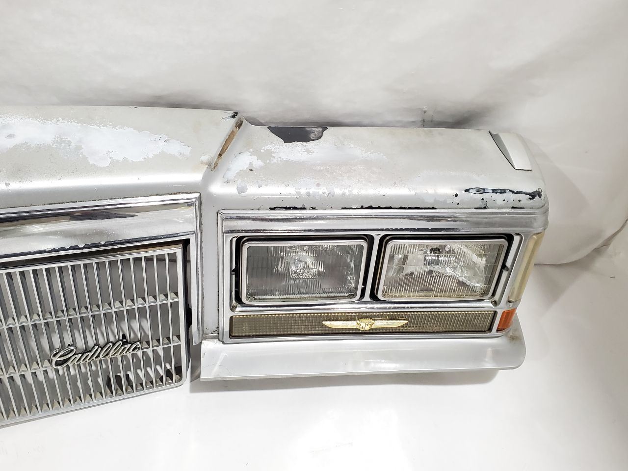 1983 1984 Cadillac Fleetwood OEM Header Panel With Grille And Headlights  Item image 12
