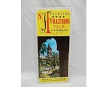 Vintage St Augustine Attractions Tour Of The Historical Area Florida Pam... - $21.77