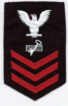 USN FEMALE RATING BADGE DK1 DISBURSING CLERK FOR BLUE UNIFORM :KY9-1 - $3.81