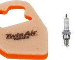 Twin Air Air Filter &amp; NGK CR6HSA Spark Plug For 00-07 Yamaha TTR90 TTR 9... - $22.98