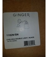 Ginger 1182N/SN CHELSEA DOUBLE LIGHTS NUAGE - £181.15 GBP