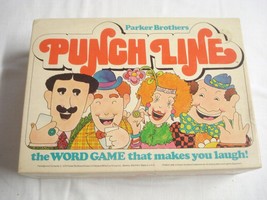 Punch Line Game 1978 Parker Brothers No. 106 Complete Word Game - £7.83 GBP
