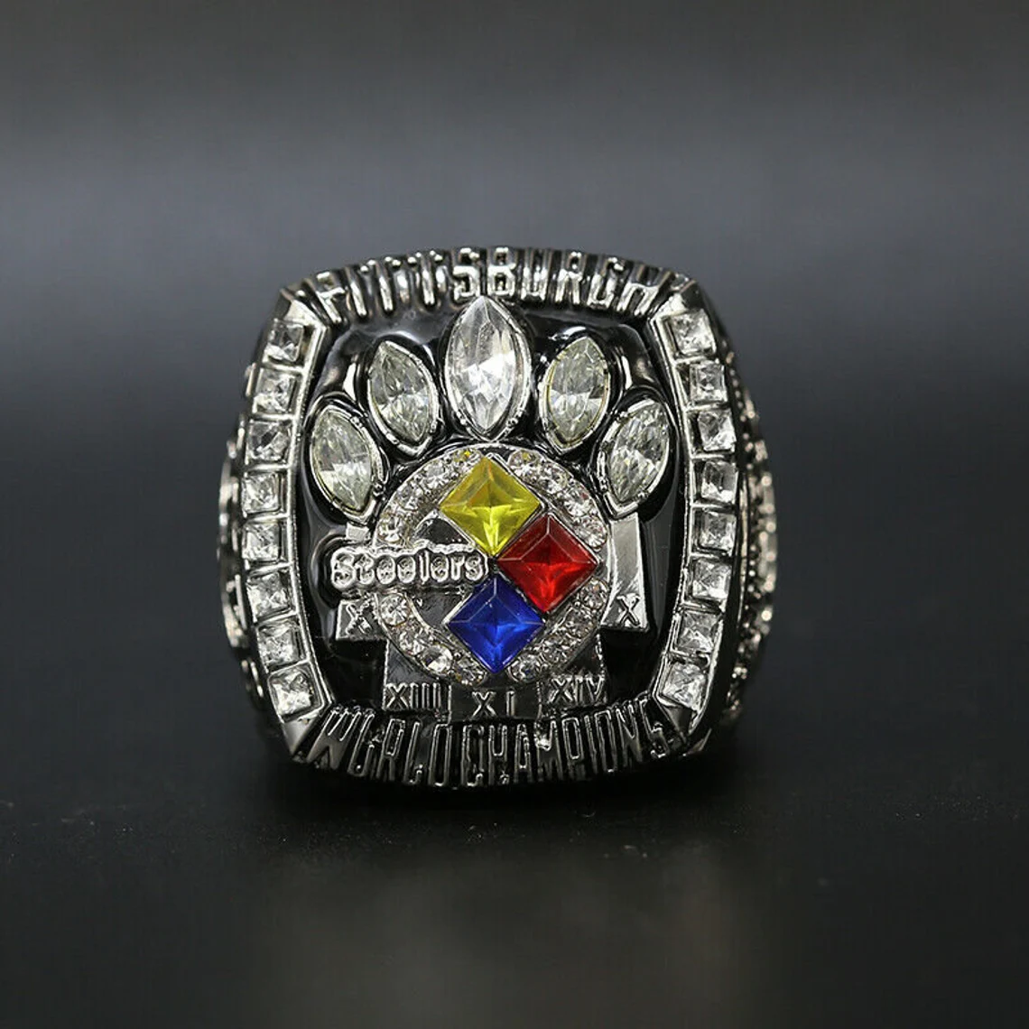 Pittsburgh Steelers Championship Ring... Fast shipping from USA - $19.95