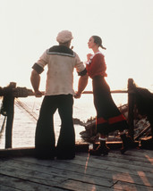  Popeye Robin Williams Shelley Duvall in Silhouette On Dock 16x20 Canvas Giclee - £52.34 GBP