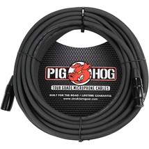 Phm50 High Performance 8Mm Xlr Microphone Cable, Black , 50 Feet - £37.16 GBP