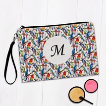 Exotic Birds : Gift Makeup Bag Pattern Parrot Macaw Cockatoo Tropical Jungle Dec - £9.58 GBP