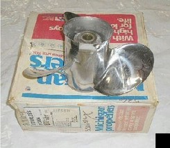 New Old Stock Michigan Wheel Stainless Johnson Evinrude OMC 14 X 21 Boat... - £205.08 GBP