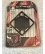 NEW Team Branders MLB PHILADELPHIA PHILLIES Grill Brand Team Logo On Burger - $8.00
