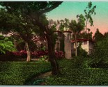 Matador Mitchell Residence Santa Barbara CA UNP Albertype Postcard J4 - $10.84