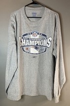 NFL Licensed New England Patriots 2004 AFC champions Long Sleeve T-shirt size XL - $14.03
