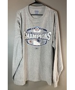 NFL Licensed New England Patriots 2004 AFC champions Long Sleeve T-shirt... - £11.02 GBP