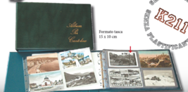 Collector Album for antique or modern POSTCARDS Master Phil HORIZONTAL - $8.21+