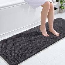 OLANLY Bathroom Rugs 59x20, Extra Soft Absorbent Chenille - £45.12 GBP
