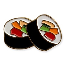 Pop Culture Food Lapel Pin: Sushi Rolls - £10.15 GBP