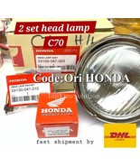 x2 set Honda C70 Passport Head Lamp Assembly – Complete Set with Socket ... - $175.12 CAD
