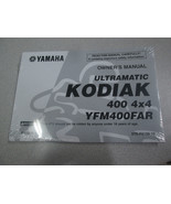 2003 Yamaha Ultramatic Kodiak 400 4x4 YFM400FAR Owners Operatori Manuale... - $1,016.67 MXN