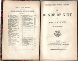 Ronde de Nuit Louis Ulbach Novel Original French Fiction 1882 - $104.49