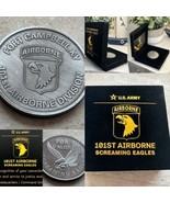 US ARMY 101ST AIRBORNE SCREAMING EAGLES Fort Campbell KY  Challenge Coin... - £26.99 GBP