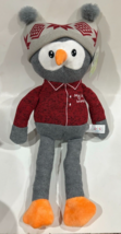 Spark Create Imagine Owl Winter Knit Plush Crinkle Rattle Stuffed Animal NEW - £5.86 GBP