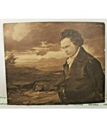Beethoven Black And White Print Art Vintage - £252.36 GBP