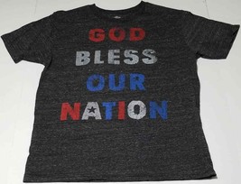 celebrate patriotic God Bless Our Nation Graphic Men&#39;s T-shirt  Size M 38-40 - £13.44 GBP
