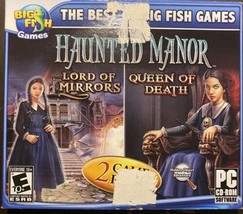 Haunted Manor + Queen Of Death Pc Computer Game 2 Game Pack - £2.39 GBP