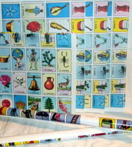 6 X Authentic Mexican Loteria Bingo Chalupa Game Poster Rolls To Make Bo... - $16.78