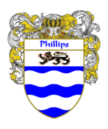 Phillips Family Crest / Coat of Arms JPG and PDF - Instant Download - $2.90