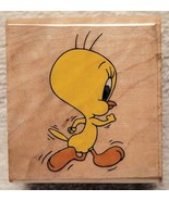 Tweety Bird Rubber Stampede Looney Tunes 1990 &quot;Tweety On The Run&quot; 030-C ... - €6,84 EUR