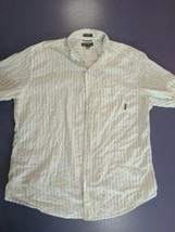 Eddie Bauer Mens Size Large Short Sleeve Button Down Shirt Collared Clas... - £14.11 GBP