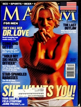 MAXIM Magazine December 2001 Cover- Jamie Pressly - $2.50