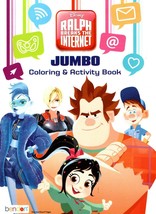 Disney Ralph Breaks the Internet - Jumbo Coloring &amp; Activity Book - £5.52 GBP