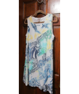Chico breezy  floral dress sleeveless size 2 (12) - €13,96 EUR