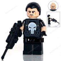 New Punisher Netflix Marvel Comics Custom Minifigures Building Block Toy... - $13.98
