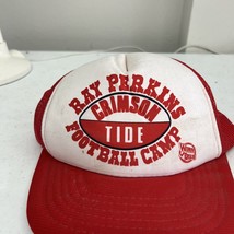 VTG Alabama Crimson Tide football hat Ray Perkins Football Camp Winn Dixie - £27.59 GBP