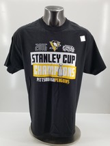 Pittsburgh Penguins Men’s Stanley Cup Finals Hanes Beefy Shirt Size XL - £10.73 GBP