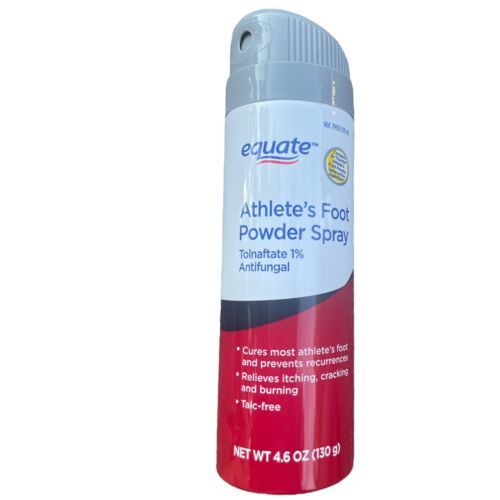 Equate Athlete&#39;s Foot Antifungal Powder Spray Tolnaftate 1% 4.6 Oz - Fre... - $6.28