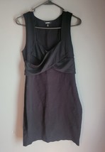 Express Womens Size Medium Black Dress V Neck Pre Owned Good Condition - £19.39 GBP