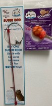 GO CAT DA SUPER ROD GOLD FISH INTERACTIVE TEASER TOY ROD - $329.84 MXN