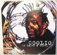 Coolio Signed Autographed &quot;It Takes a Thief&quot; 12x12 Promo Photo - £119.45 GBP