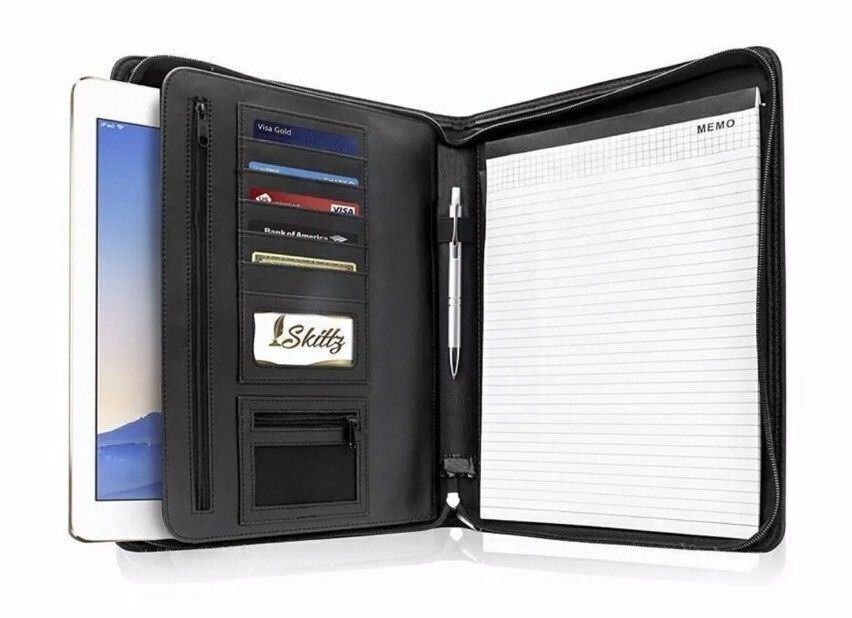 Signs By Tomorrow Leather Padfolio Business Portfolio Folder Ships N 24h - $37.60