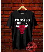 CHICAGO BULLS Unisex Men&#39;s T-Shirt Shirt Size S-5XL - £16.47 GBP+