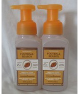 Bath &amp; Body Works Gentle &amp; Clean Foaming Hand Soap Set Lot of 2 FOOTBALL... - $29.49