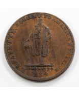 1835 Walsh&#39;s Général Magasin, Lansingburgh N.y. Rigide Times Token En VF... - $868.32 MXN